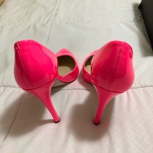 Hot pink Jessica Simpson heels
